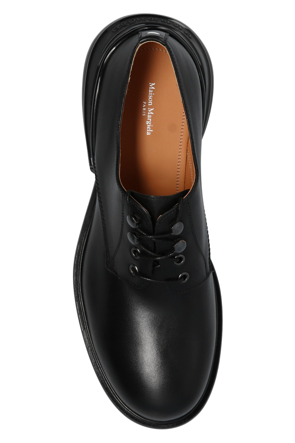 Maison Margiela Leather pointed shoes